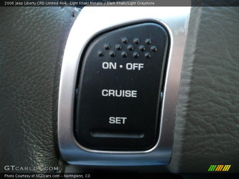 Light Khaki Metallic / Dark Khaki/Light Graystone 2006 Jeep Liberty CRD Limited 4x4