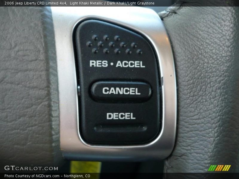 Light Khaki Metallic / Dark Khaki/Light Graystone 2006 Jeep Liberty CRD Limited 4x4