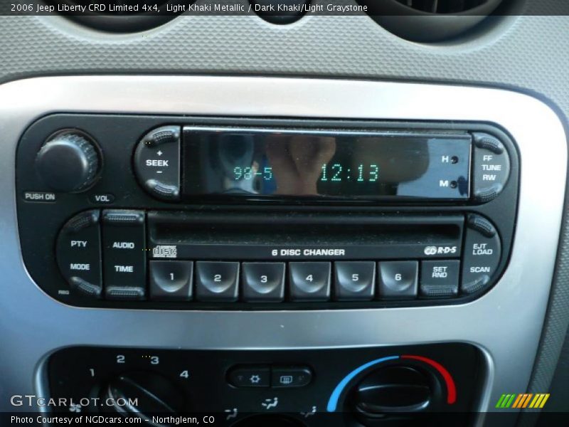 Light Khaki Metallic / Dark Khaki/Light Graystone 2006 Jeep Liberty CRD Limited 4x4