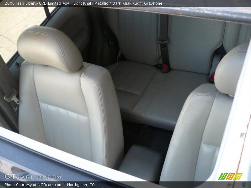 Light Khaki Metallic / Dark Khaki/Light Graystone 2006 Jeep Liberty CRD Limited 4x4