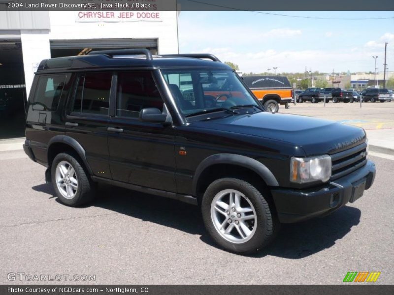 Java Black / Black 2004 Land Rover Discovery SE
