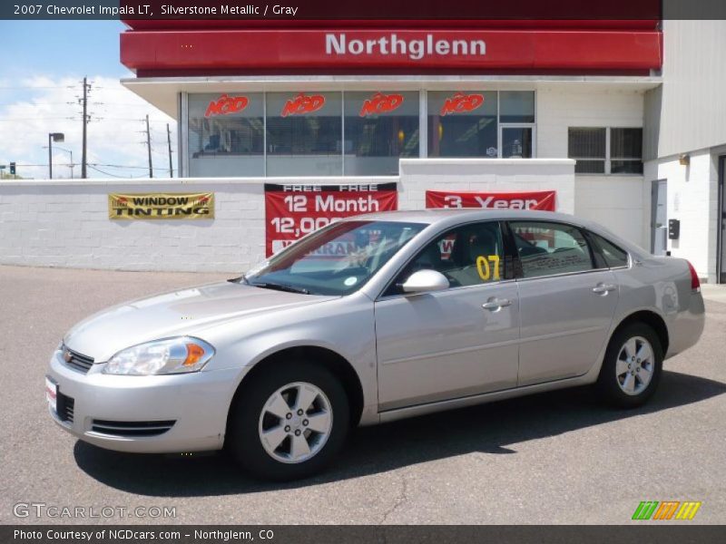 Silverstone Metallic / Gray 2007 Chevrolet Impala LT