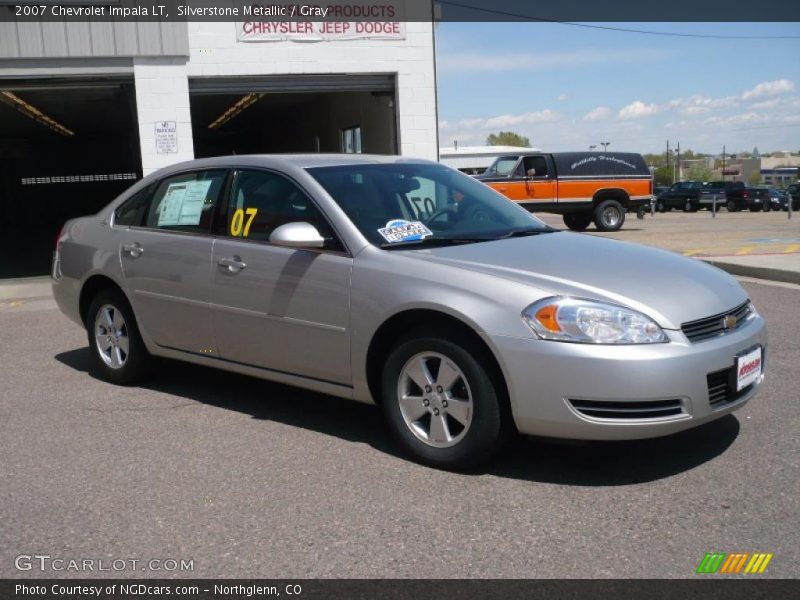 Silverstone Metallic / Gray 2007 Chevrolet Impala LT