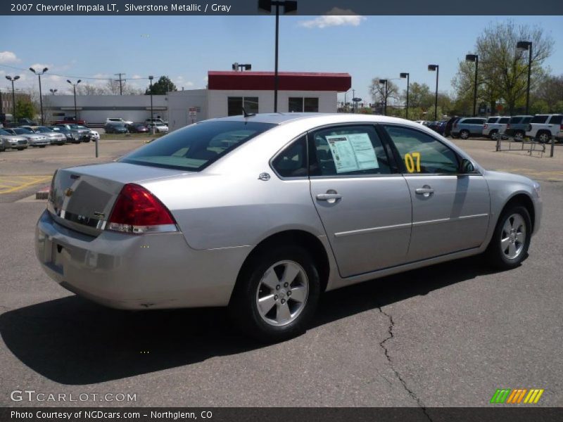 Silverstone Metallic / Gray 2007 Chevrolet Impala LT