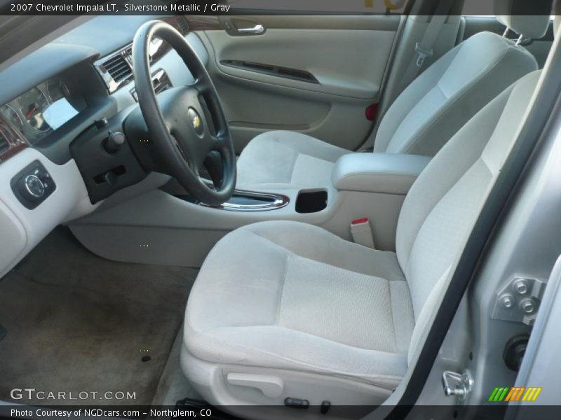 Silverstone Metallic / Gray 2007 Chevrolet Impala LT
