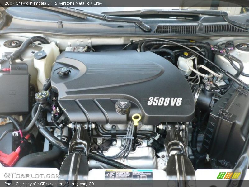 Silverstone Metallic / Gray 2007 Chevrolet Impala LT