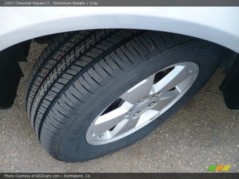 Silverstone Metallic / Gray 2007 Chevrolet Impala LT
