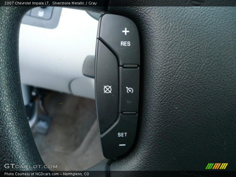 Silverstone Metallic / Gray 2007 Chevrolet Impala LT