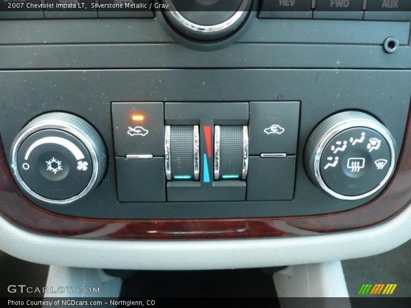 Silverstone Metallic / Gray 2007 Chevrolet Impala LT