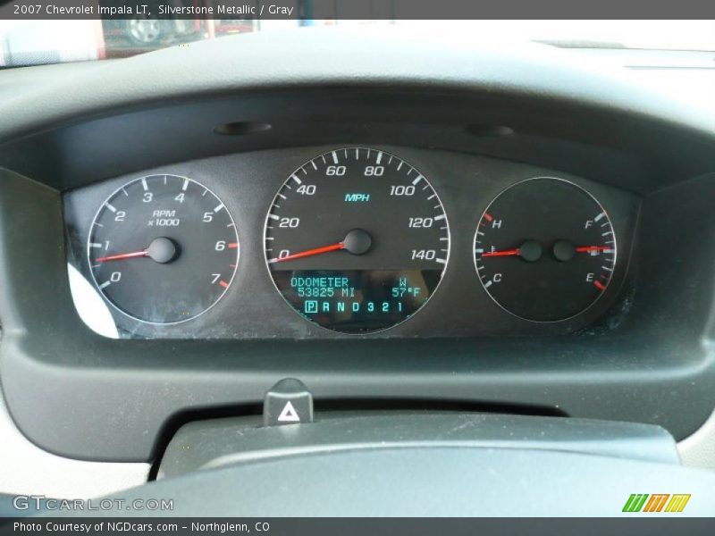 Silverstone Metallic / Gray 2007 Chevrolet Impala LT