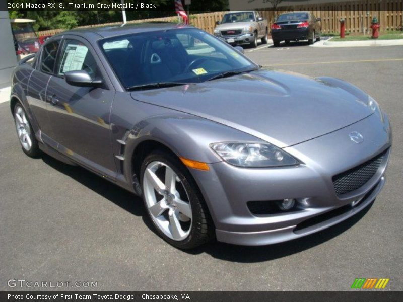Titanium Gray Metallic / Black 2004 Mazda RX-8