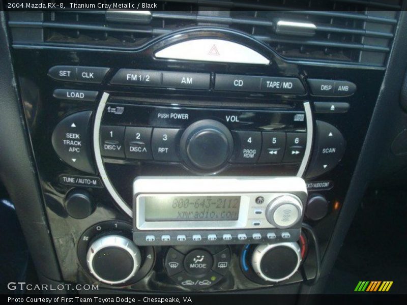 Titanium Gray Metallic / Black 2004 Mazda RX-8