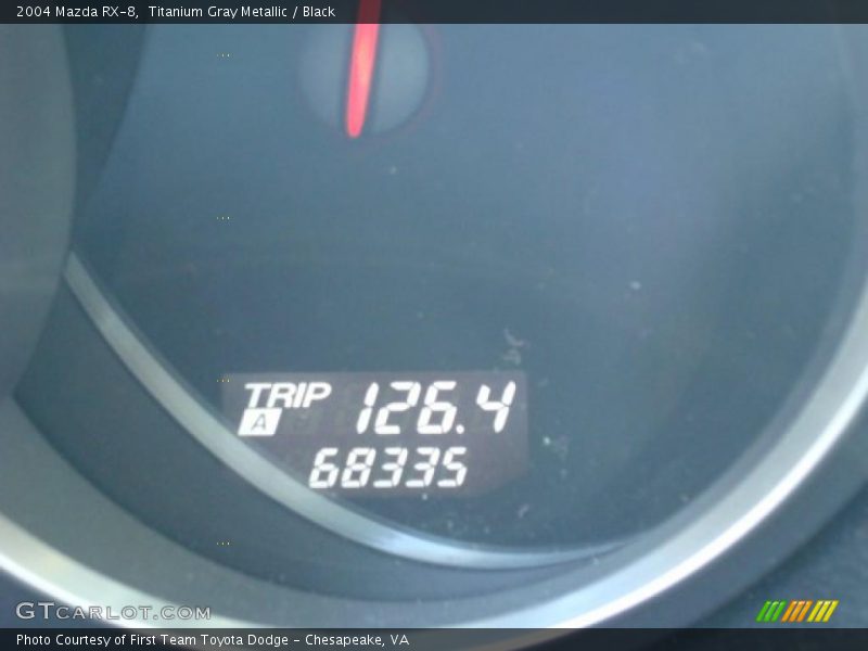 Titanium Gray Metallic / Black 2004 Mazda RX-8