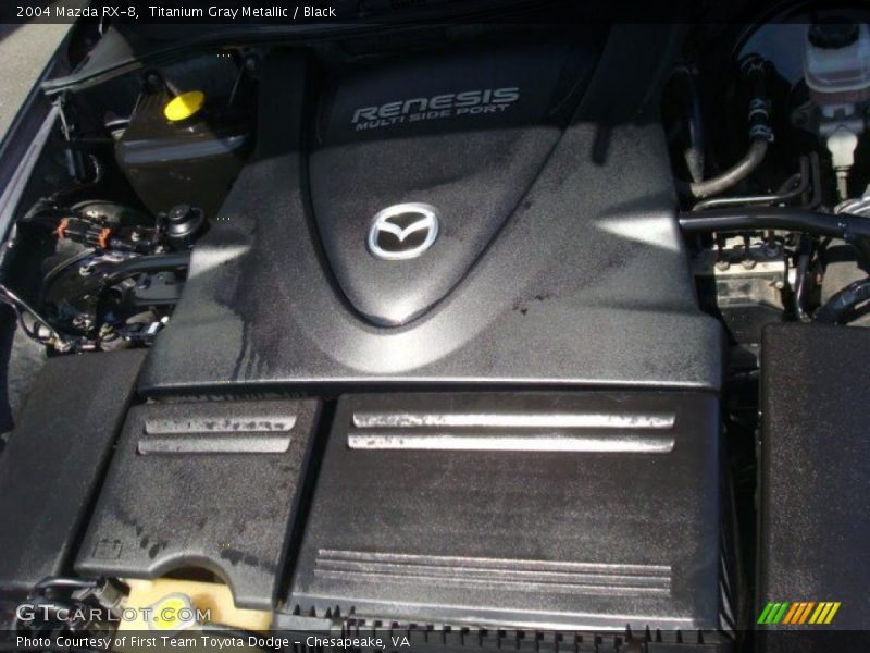 Titanium Gray Metallic / Black 2004 Mazda RX-8