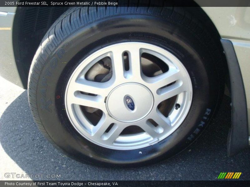 Spruce Green Metallic / Pebble Beige 2005 Ford Freestar SEL