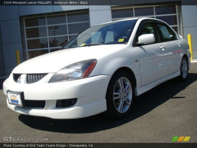 Innsbruck White / Black 2004 Mitsubishi Lancer RALLIART