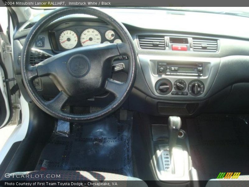 Innsbruck White / Black 2004 Mitsubishi Lancer RALLIART