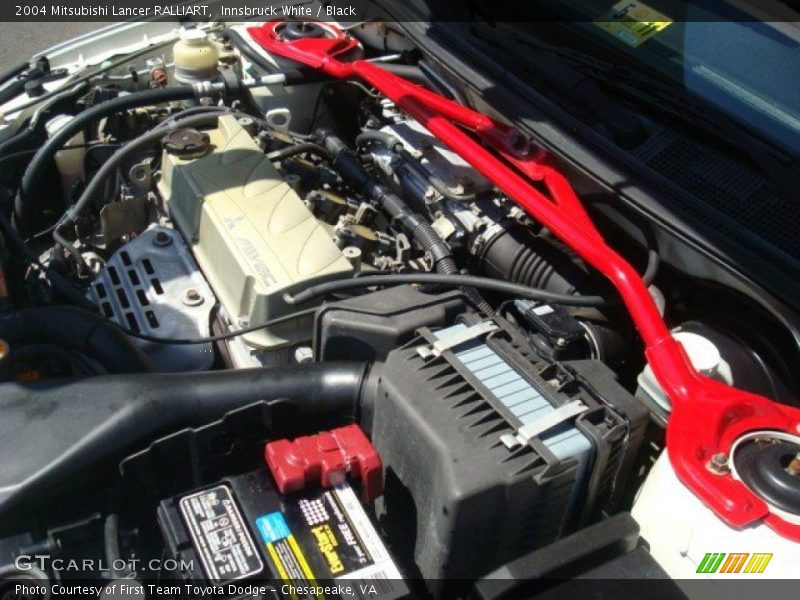 Innsbruck White / Black 2004 Mitsubishi Lancer RALLIART