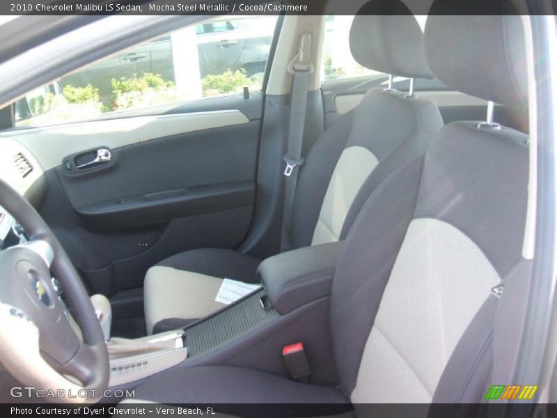 Mocha Steel Metallic / Cocoa/Cashmere 2010 Chevrolet Malibu LS Sedan