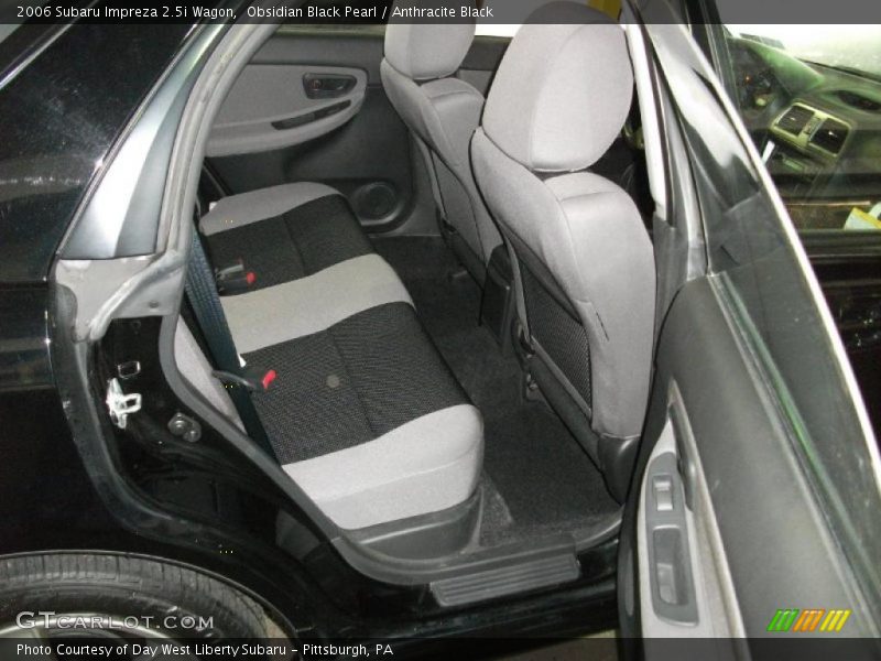 Obsidian Black Pearl / Anthracite Black 2006 Subaru Impreza 2.5i Wagon