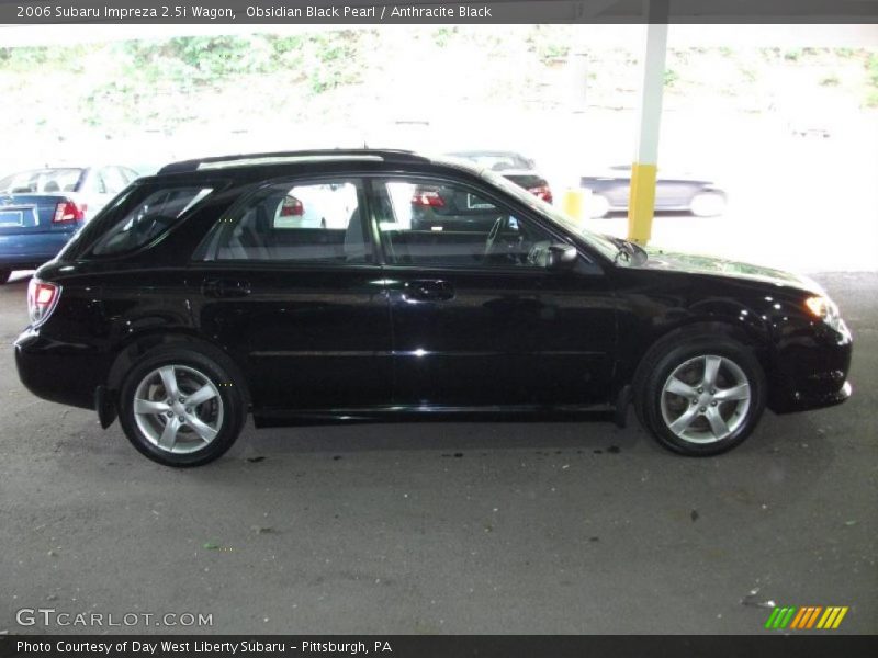Obsidian Black Pearl / Anthracite Black 2006 Subaru Impreza 2.5i Wagon