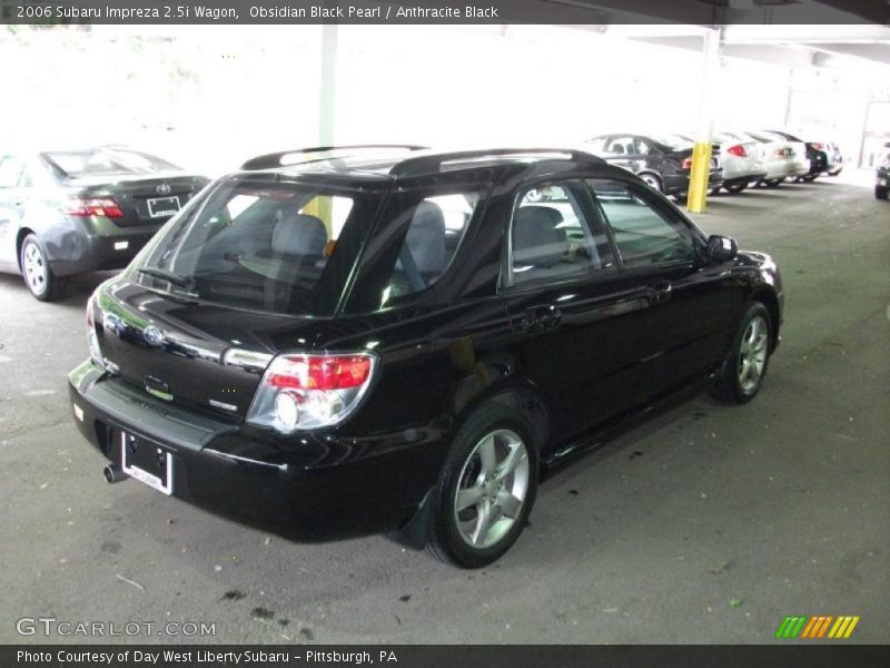 Obsidian Black Pearl / Anthracite Black 2006 Subaru Impreza 2.5i Wagon