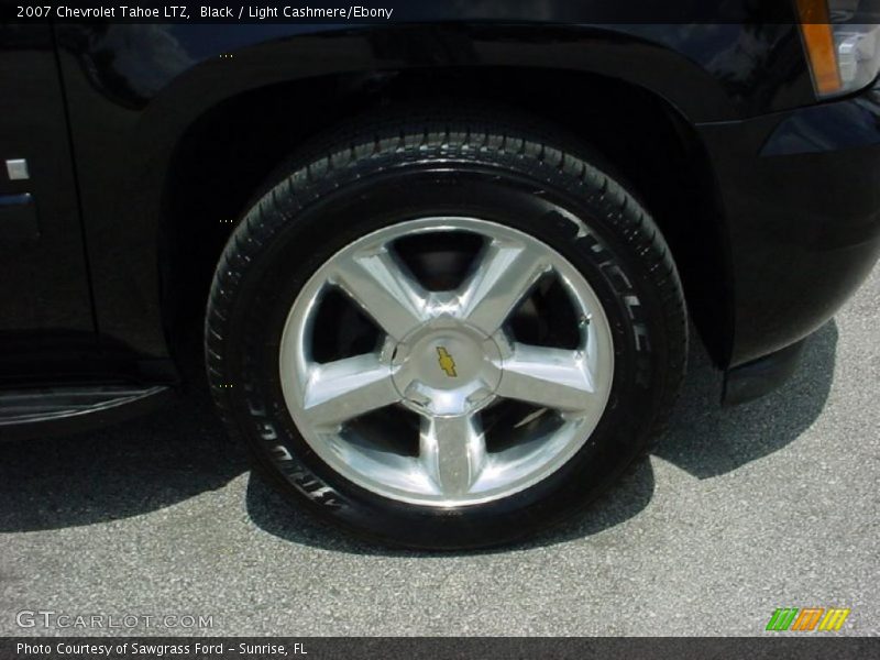 Black / Light Cashmere/Ebony 2007 Chevrolet Tahoe LTZ