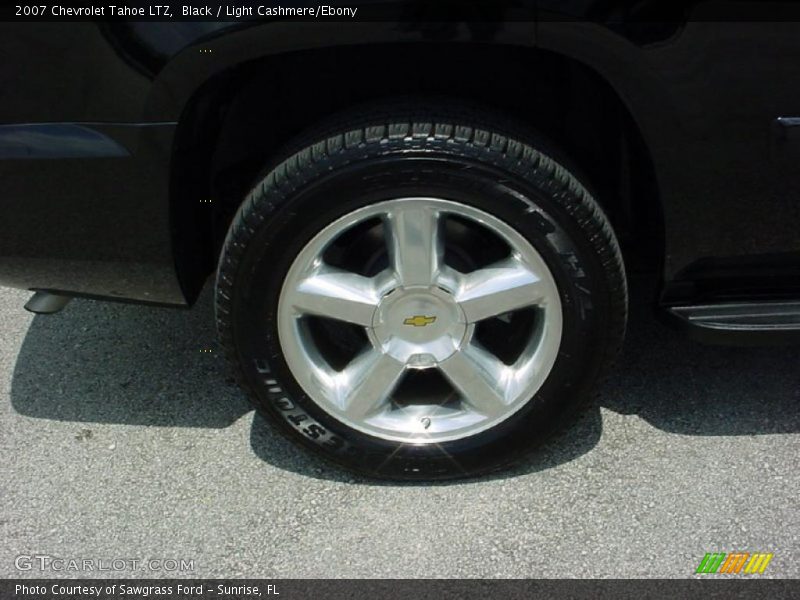 Black / Light Cashmere/Ebony 2007 Chevrolet Tahoe LTZ