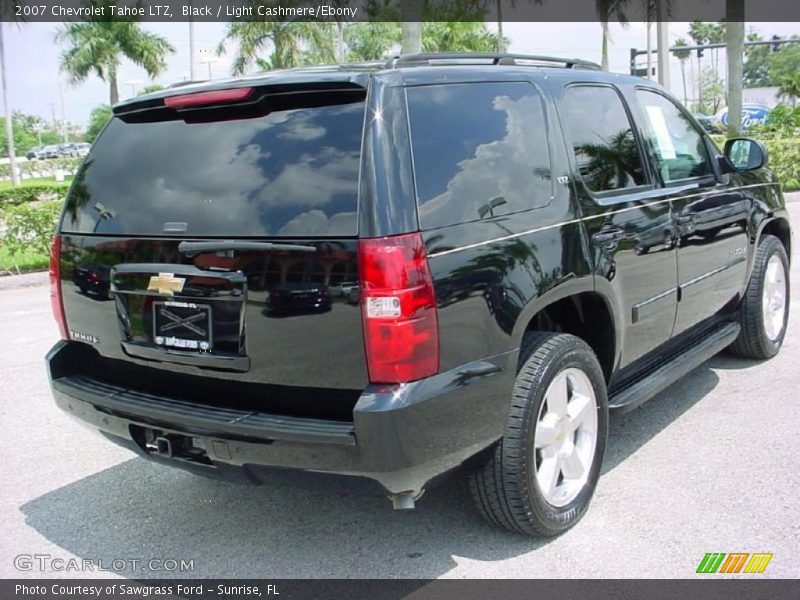 Black / Light Cashmere/Ebony 2007 Chevrolet Tahoe LTZ
