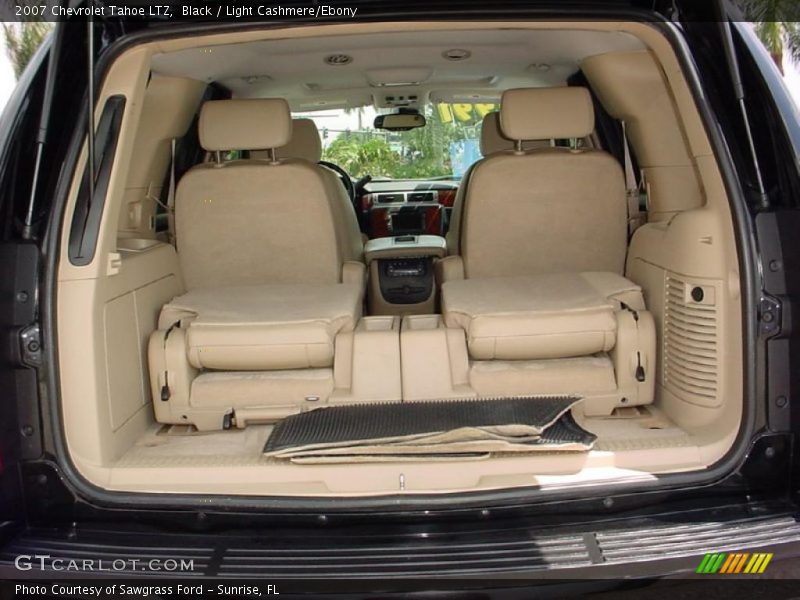 Black / Light Cashmere/Ebony 2007 Chevrolet Tahoe LTZ