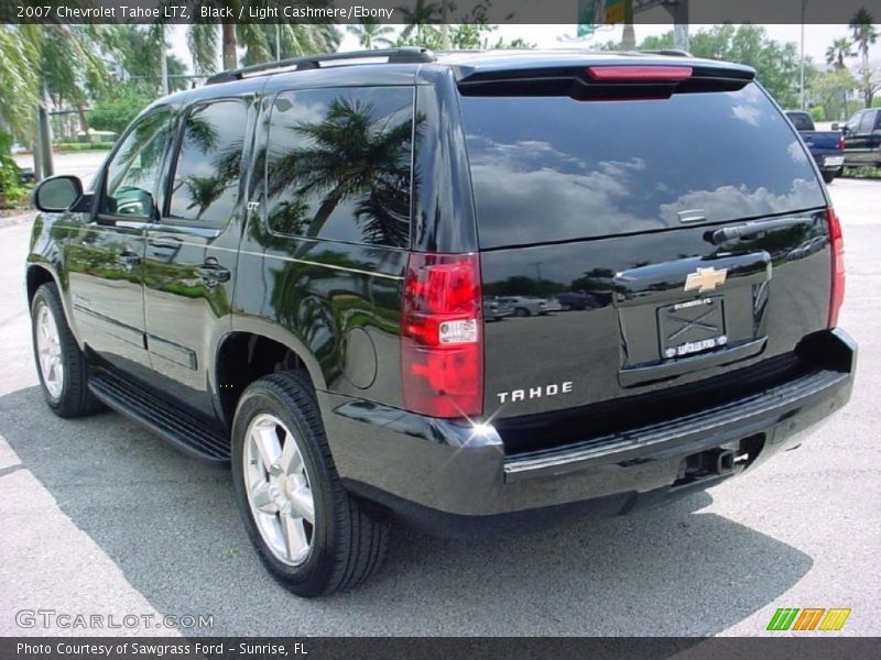 Black / Light Cashmere/Ebony 2007 Chevrolet Tahoe LTZ