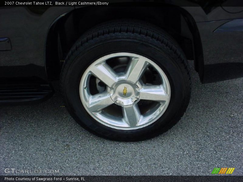 Black / Light Cashmere/Ebony 2007 Chevrolet Tahoe LTZ