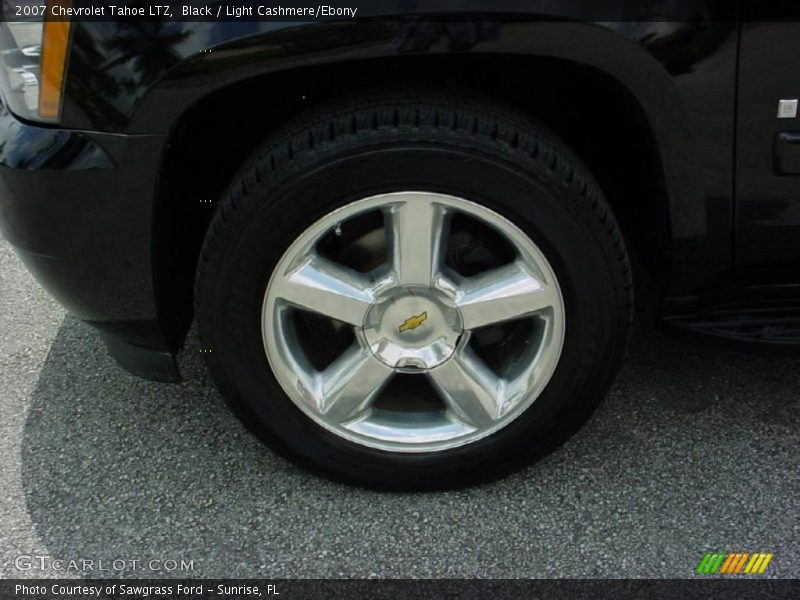 Black / Light Cashmere/Ebony 2007 Chevrolet Tahoe LTZ