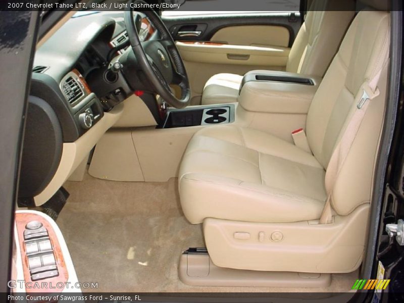 Black / Light Cashmere/Ebony 2007 Chevrolet Tahoe LTZ
