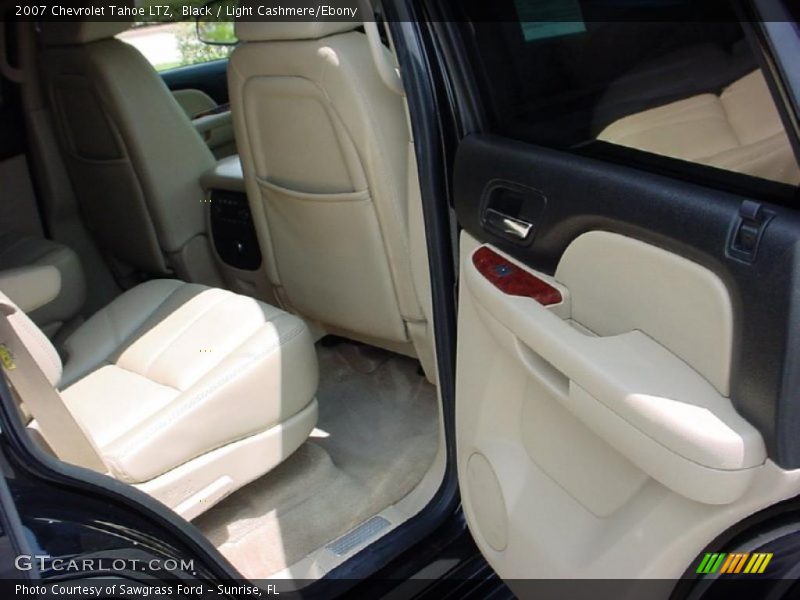 Black / Light Cashmere/Ebony 2007 Chevrolet Tahoe LTZ