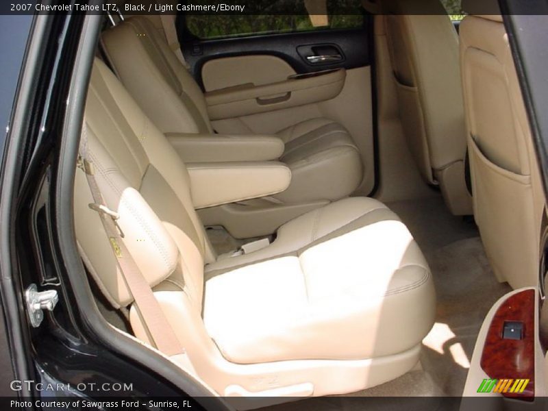 Black / Light Cashmere/Ebony 2007 Chevrolet Tahoe LTZ
