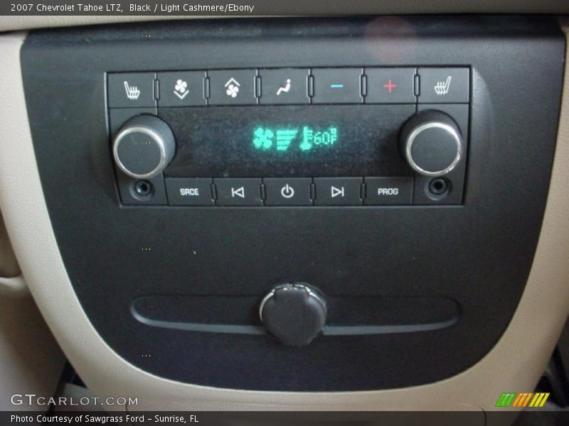 Black / Light Cashmere/Ebony 2007 Chevrolet Tahoe LTZ