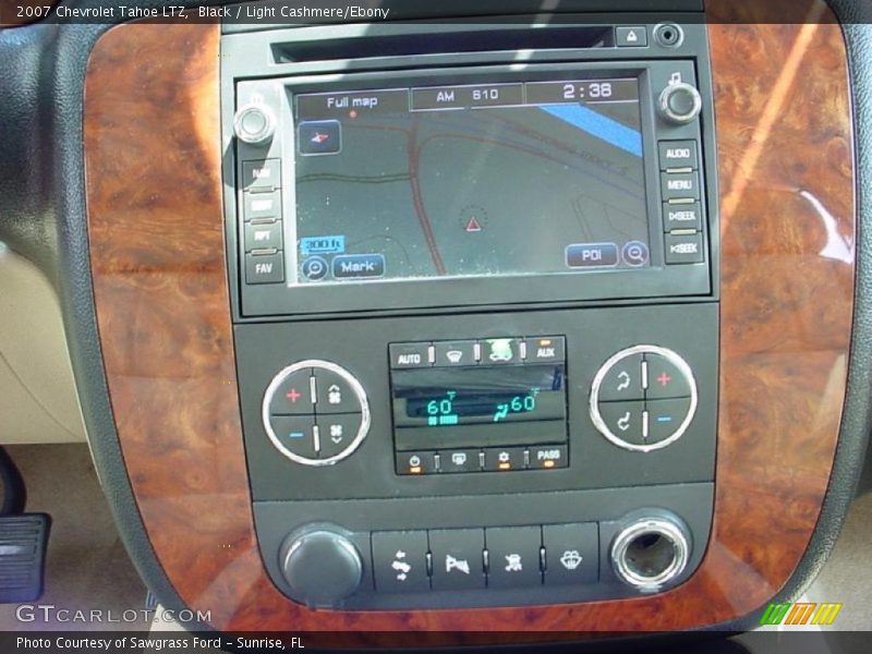 Black / Light Cashmere/Ebony 2007 Chevrolet Tahoe LTZ