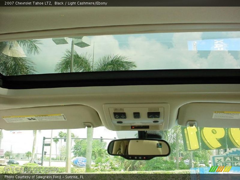 Black / Light Cashmere/Ebony 2007 Chevrolet Tahoe LTZ
