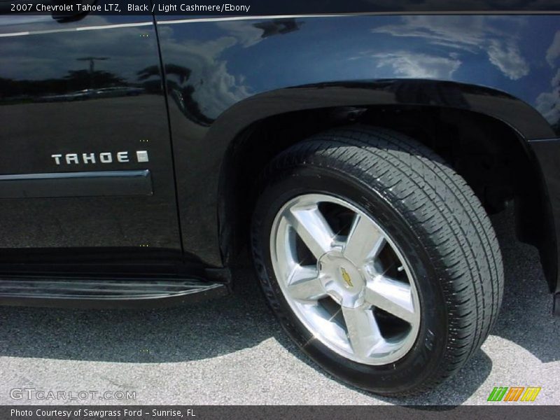 Black / Light Cashmere/Ebony 2007 Chevrolet Tahoe LTZ