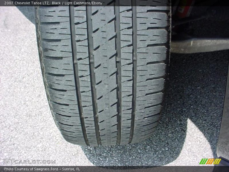 Black / Light Cashmere/Ebony 2007 Chevrolet Tahoe LTZ
