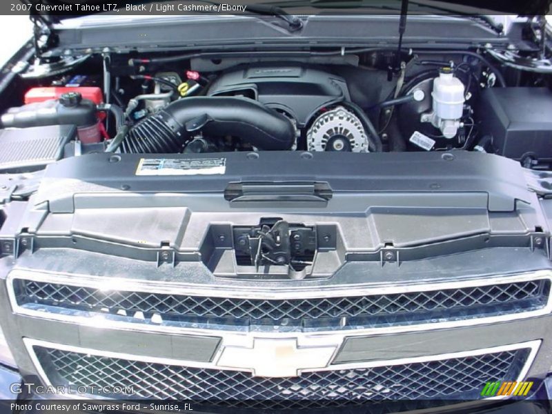 Black / Light Cashmere/Ebony 2007 Chevrolet Tahoe LTZ
