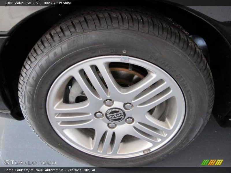 Black / Graphite 2006 Volvo S60 2.5T