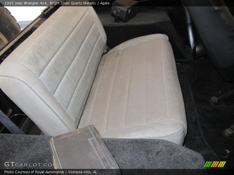 Bright Silver Quartz Metallic / Agate 1993 Jeep Wrangler 4x4
