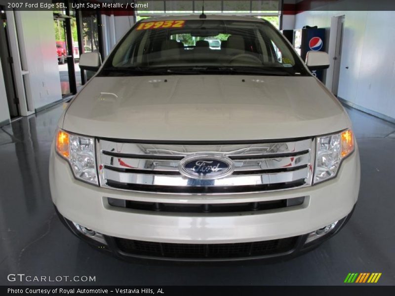 Light Sage Metallic / Camel 2007 Ford Edge SEL