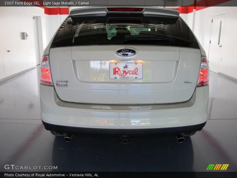 Light Sage Metallic / Camel 2007 Ford Edge SEL