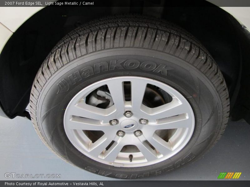 Light Sage Metallic / Camel 2007 Ford Edge SEL