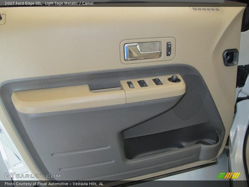 Light Sage Metallic / Camel 2007 Ford Edge SEL