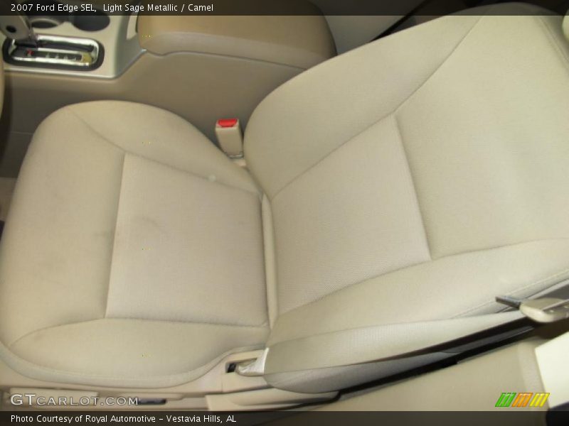 Light Sage Metallic / Camel 2007 Ford Edge SEL