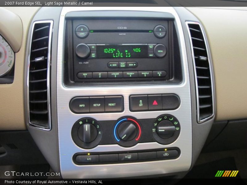 Light Sage Metallic / Camel 2007 Ford Edge SEL